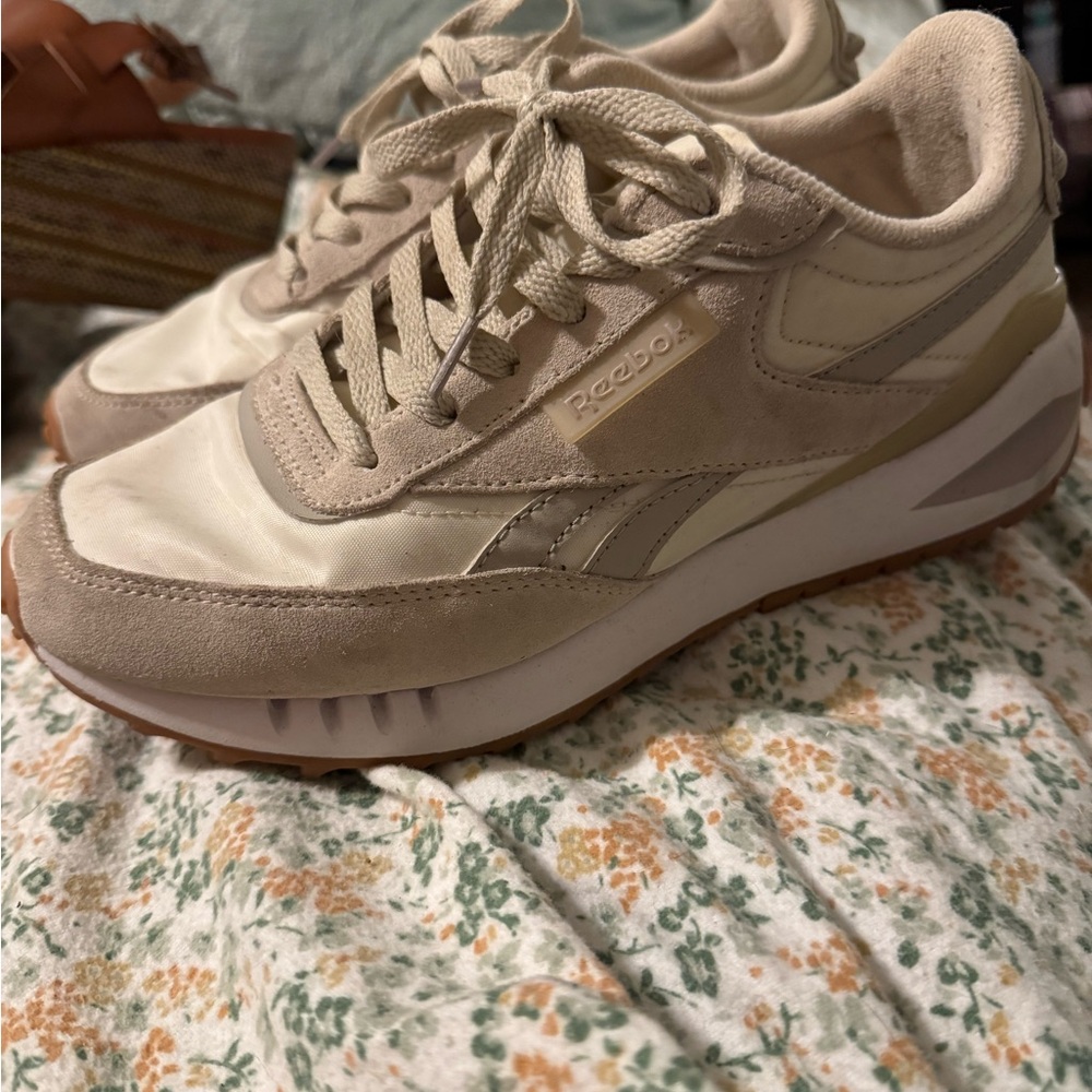 Reebok Women's Cream Sneakers